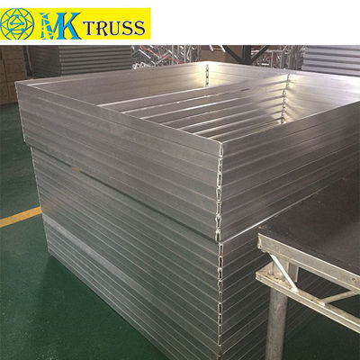 Directly Sell 750KG/SQM Laoding Factor Movable Stage with 18mm Plywood Top Material