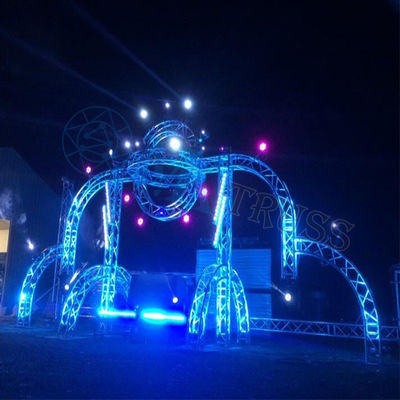 Customized Round Event Truss Structure with Lighting Display
