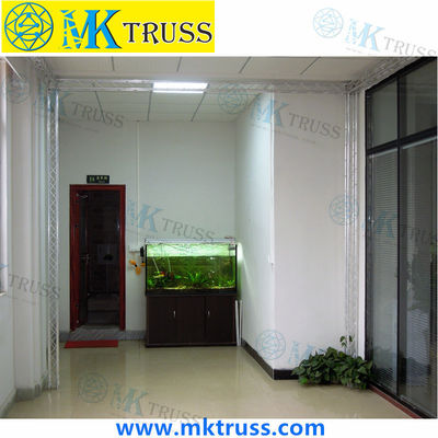 20*2mm Main Tube Mini Square Lighting Truss Decorative Truss with 100*100mm Alu Truss