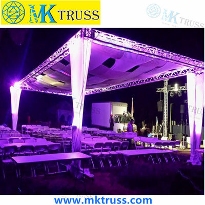 Custom Length Options Square Roof Truss for Outdoor and Indoor Events 0.5-4.0m