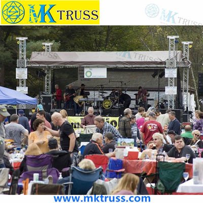 Custom Length Options Square Roof Truss for Outdoor and Indoor Events 0.5-4.0m