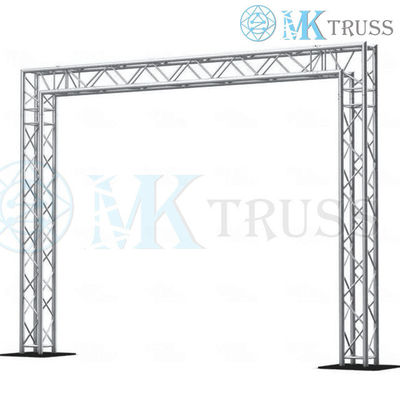 Aluminum Alloy 6082-T6 Spigot Connection 400mm Square Truss for Arched Roof Party Truss