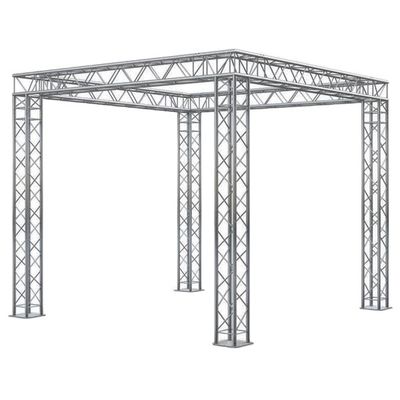 Aluminum Alloy 6082-T6 Spigot Connection 400mm Square Truss for Arched Roof Party Truss
