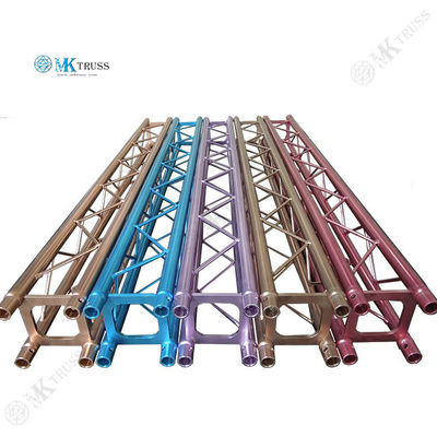 Main Tube 20*2mm Square Aluminium Mini 100mm Truss for Decorative Exhibition Interior