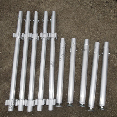 4'x8' Adjustable Event Stage Platform with Aluminum Stage Assembly and 18mm Plywood