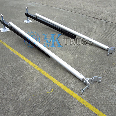 Heavy-Duty Spigoted Ground Support Truss System for Event and Stage Construction
