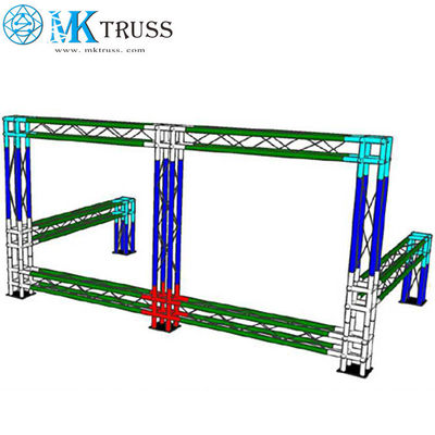 Indoor/Outdoor Event Stage Truss System with TUV/SGS Certificate and Aluminum 6082-T6