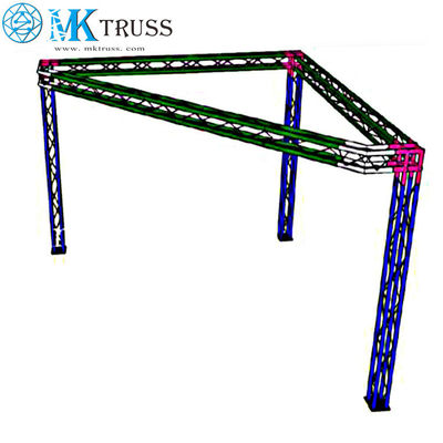 Indoor/Outdoor Event Stage Truss System with TUV/SGS Certificate and Aluminum 6082-T6