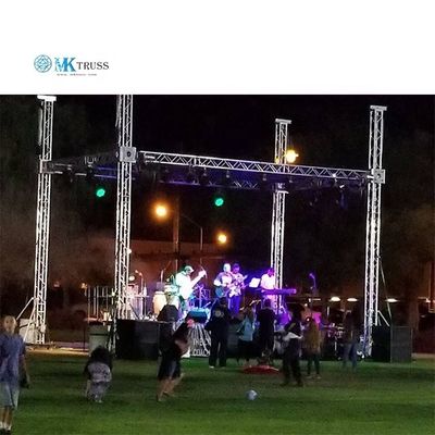 Square Main Tube 50*2mm Aluminum Truss LED Light Source Dj Light Stand for Nightclubs