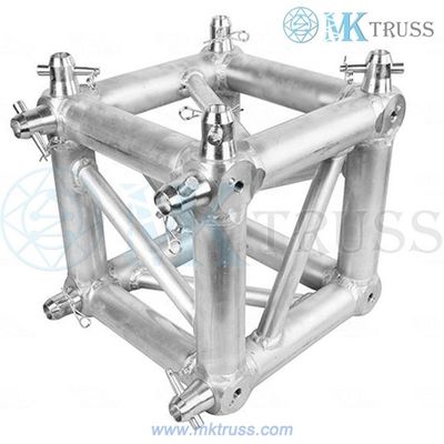 Square Corner Lighting Truss Box for Trade Show Booths S30-K6 6-Way Cube/truss de aluminio