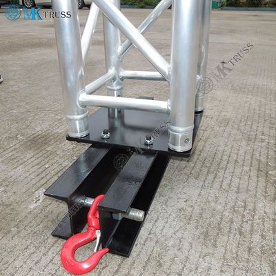 Lift Truss System Black Aluminum Base Plate for All Type All Size Truss