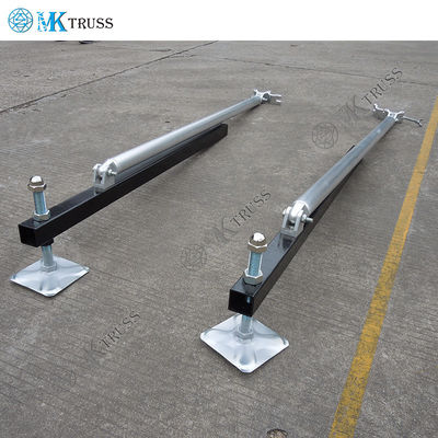 Lift Truss System Black Aluminum Base Plate for All Type All Size Truss