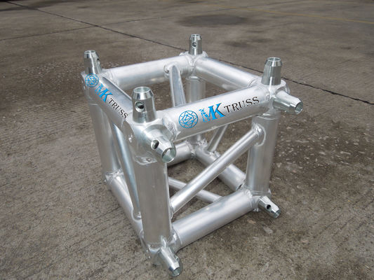 Aluminum 5-Sided Spigot Trussing Corner Box for Customizable Square Truss Connection