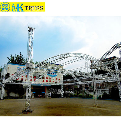 Wedding/Concert/Show Professional Stage Effect Lighting Truss System with Black Roof
