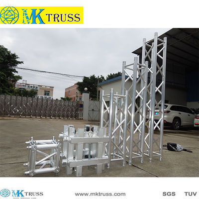 Square Aluminum Alloy 6082-T6 Box Truss for Heavy Duty Portable Exhibition Show Stand