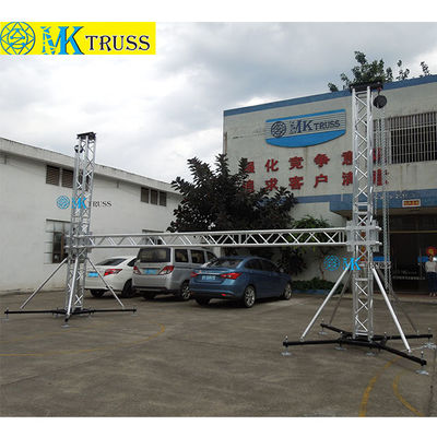 15-18 Degree Hardness Silver Aluminum DJ Truss System for Event Production Companies