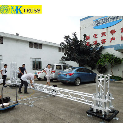 15-18 Degree Hardness Silver Aluminum DJ Truss System for Event Production Companies