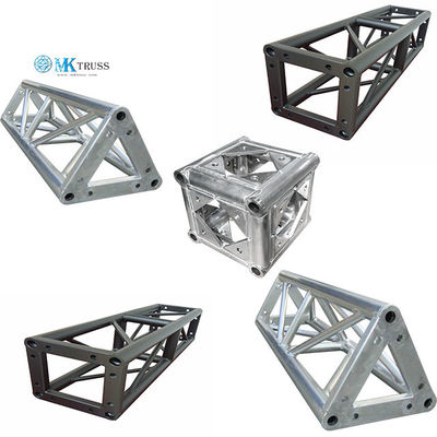 Aluminum Square Truss for Outdoor Car Stage Show 290mm Bolt Nut/ Screw Black Color