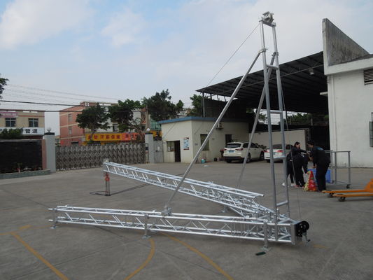 24ft Line Array Speaker Truss OEM Main Tube diameter and Spigot/ Screw/ Fork Connector