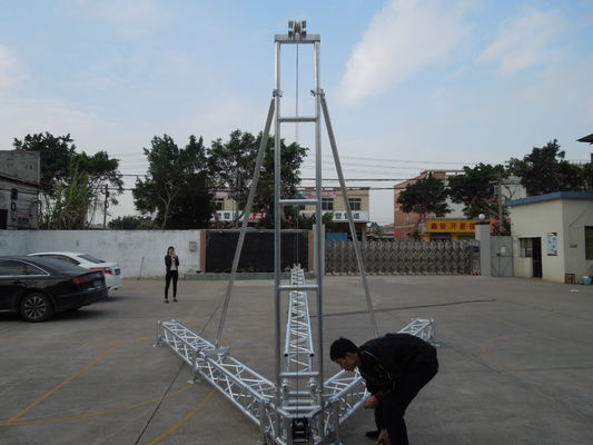 24ft Line Array Speaker Truss OEM Main Tube diameter and Spigot/ Screw/ Fork Connector
