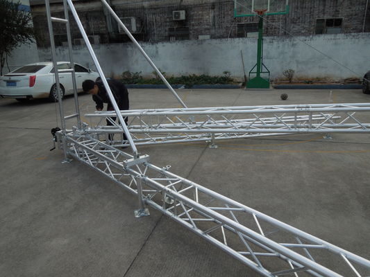 24ft Line Array Speaker Truss OEM Main Tube diameter and Spigot/ Screw/ Fork Connector