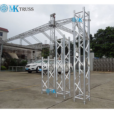 Trade Show Truss Lighting Main Tube 50*2mm/50*3mm/50*4mm 400*400*2500mm