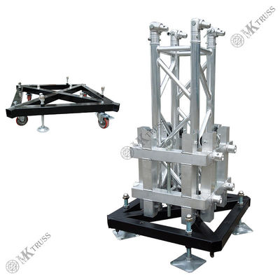 Portable Silver Aluminum Truss Speaker Lift Tower for Trade Show Exhibition Display