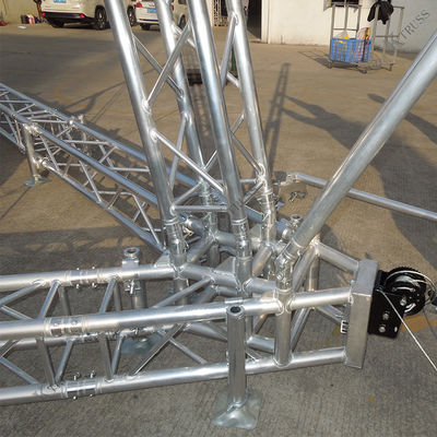 6M High Aluminum Stage Lighting Speaker Box Screw Truss Tower for Sporting Events