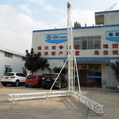 6M High Aluminum Stage Lighting Speaker Box Screw Truss Tower for Sporting Events