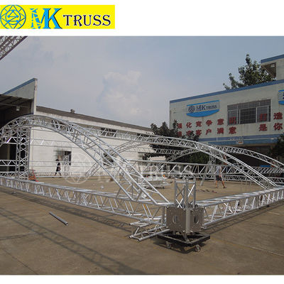 2m-12m Length Semi Circle Roof Truss for Exhibition Booth Construction Design
