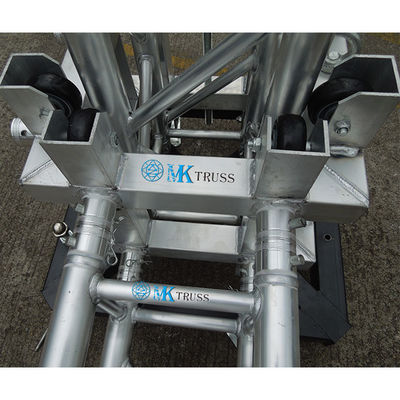 5000kg Load Portable Electric Light Tower Telescopic Lift Truss System Silver or Black