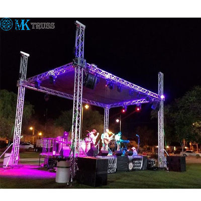 Customized Speaker Truss System with Fashion Style 9M Length and 15-18 Degree Hardness
