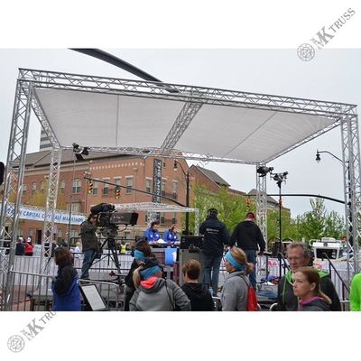 Customized Speaker Truss System with Fashion Style 9M Length and 15-18 Degree Hardness