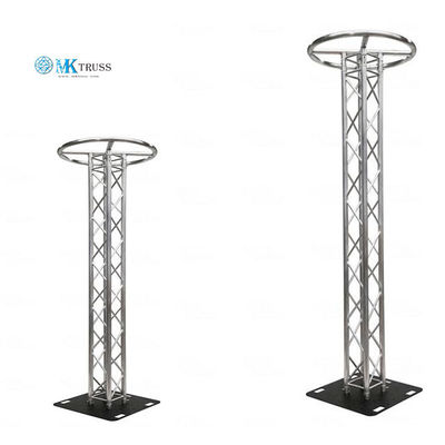 Wedding Customized Decorative Flower Stand Aluminum Display Truss with 20*2mm Brace Tube