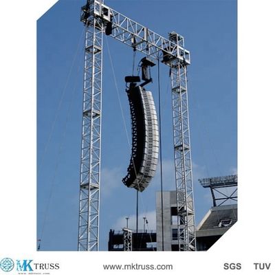 50*2mm Main Tube 400mm Square Aluminum Truss System for Professional Exhibition Stands