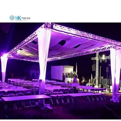 Outdoor Event Stage Screen Display Concert Truss 400*400mm with 25*2mm Brace Tube