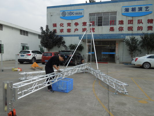 24ft Line Array Speaker Truss OEM Main Tube diameter and Spigot/ Screw/ Fork Connector